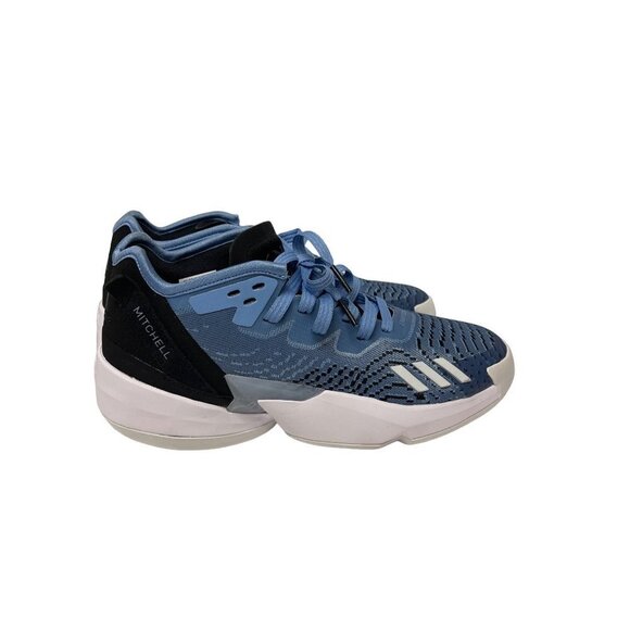 NEW! Adidas D.O.N. Issue #4 Donovan Mitchell Blue Basketball Shoe Men\'s Size 7.5 main image 7